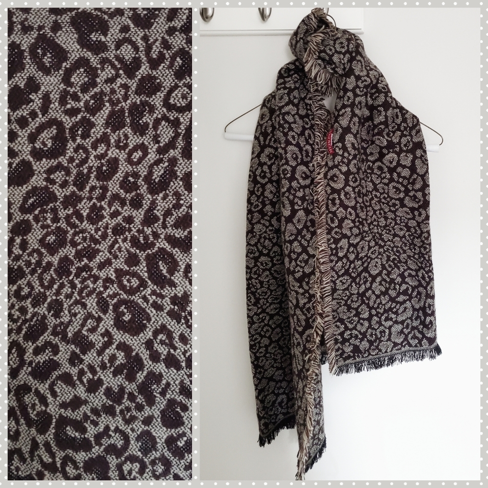 Merona | leopard print scarf